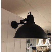 wandlamp  hanglamp zwart